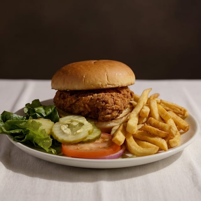 Crispy Chicken Sandwich.